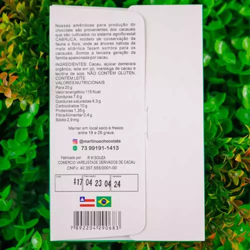 chocolate martinus tree to bar